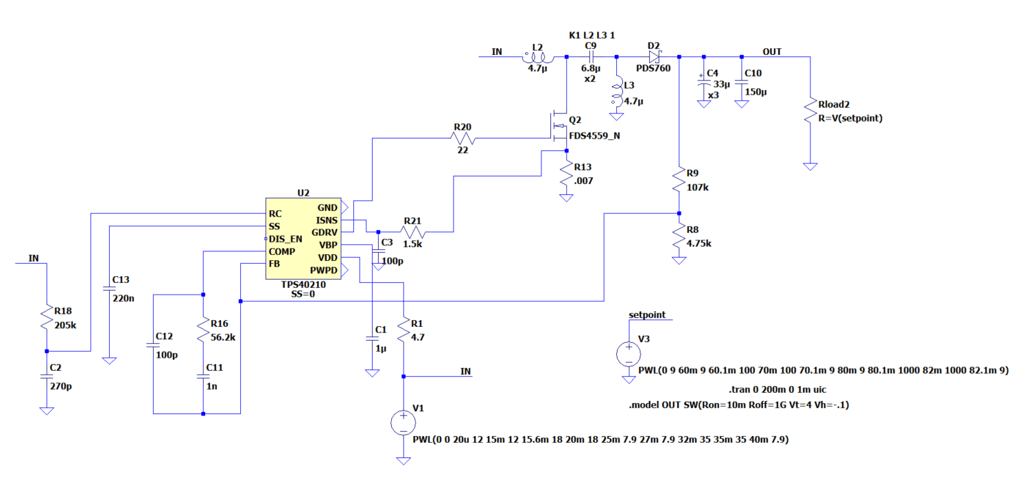 Tps40210 Q1 Inductor Is Very Hot Power Management Forum