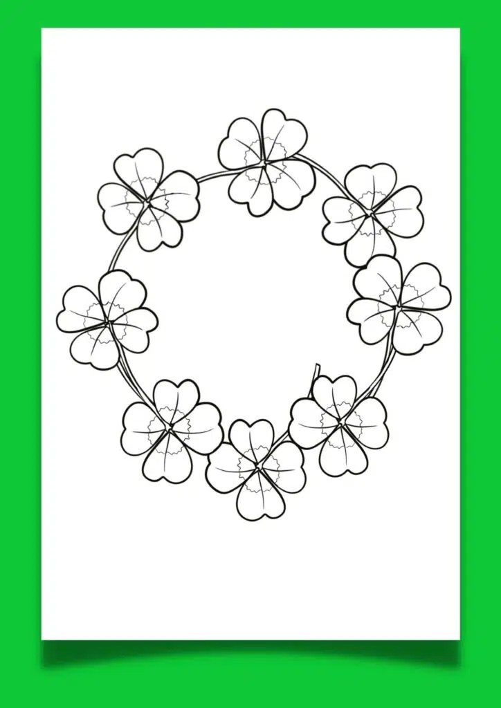 7 free shamrock template printables artsydee drawing painting craft creativity