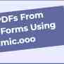 Create PDFs From Elementor Forms Using Dynamic.ooo - E360 Everything ...