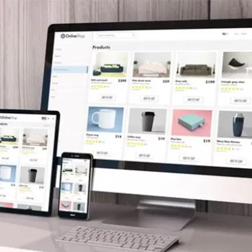 E Commerce Lamanweb - Gradient Illustration Collection - Retina Quality