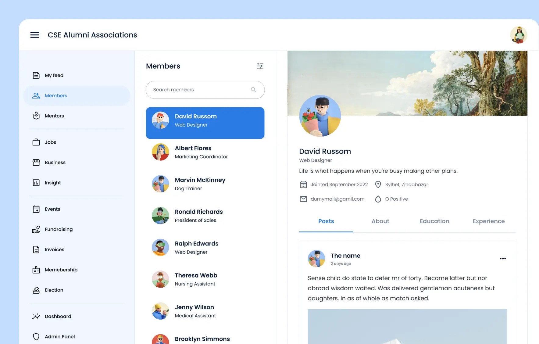 Dashboard Technext - Best Nature Textures in Desktop