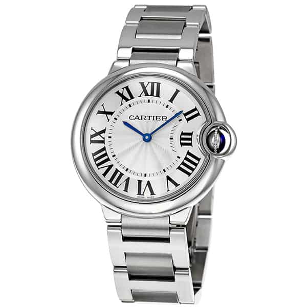 Montre Cartier Ballon Bleu Argenté | E Achat maroc livraison rapide