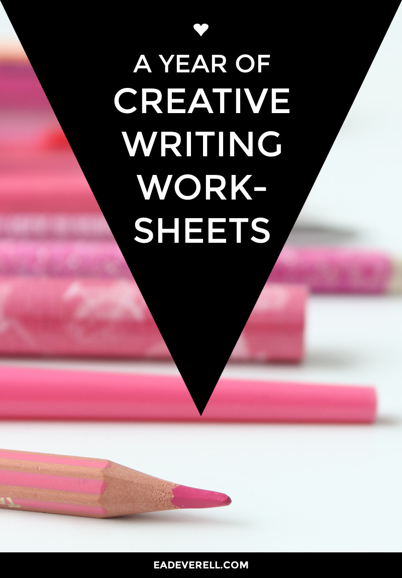 Creative writing worksheets