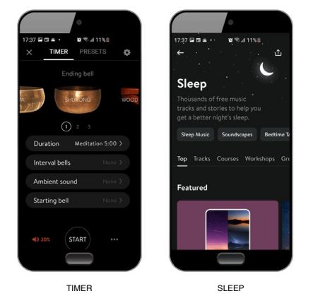Insight timer app: a universal hub for meditation practice