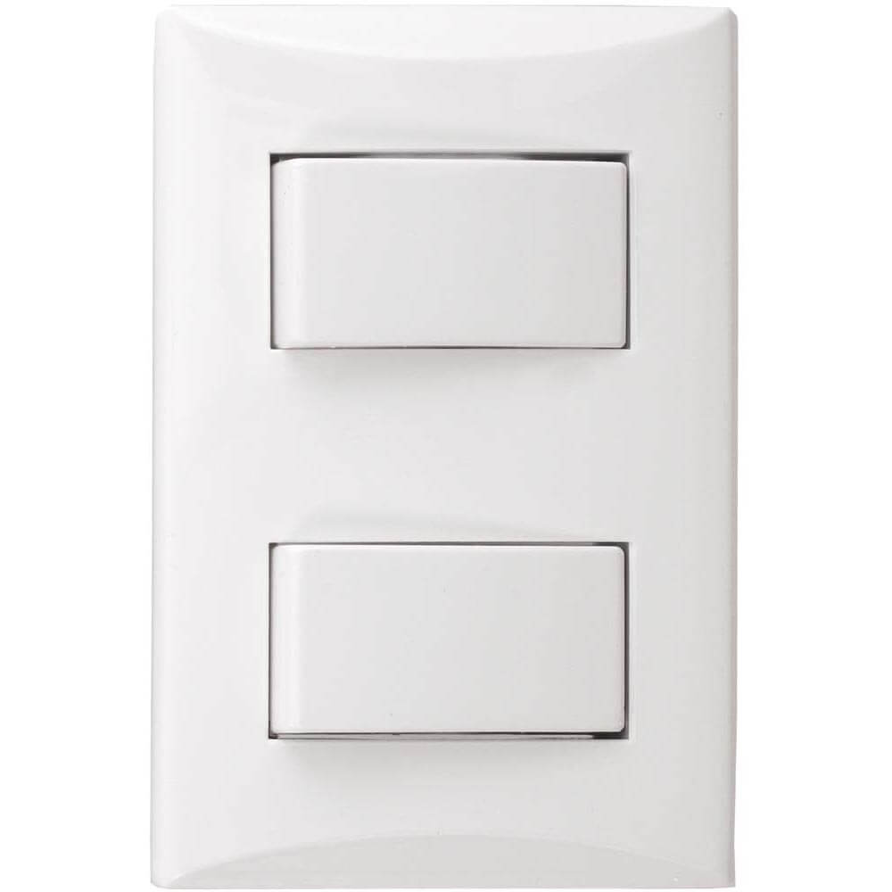 Los interruptores, conmutadores y cruzamientos son mecanismos que permiten encender y apagar la luz desde uno o distintos puntos de la sala. 1004 Interruptor Doble Plata Eagle Centroamericana
