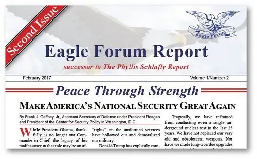 February 2017 Eagle Forum Report
