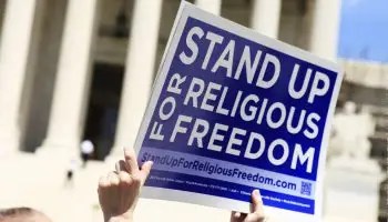 Religious freedom sign