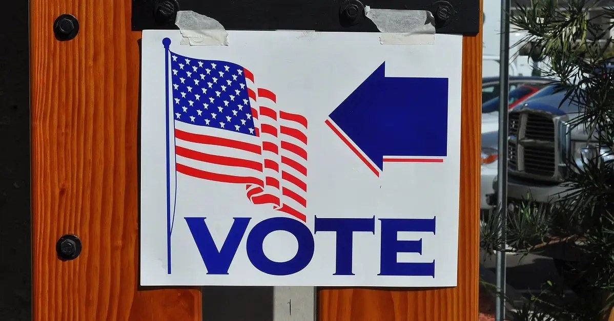 Vote Sign