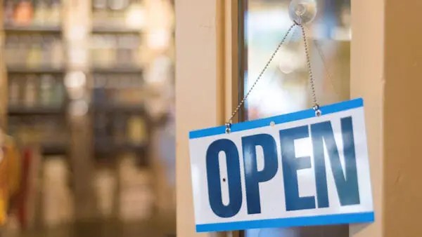 Open Sign