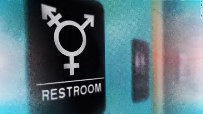 Restroom sign