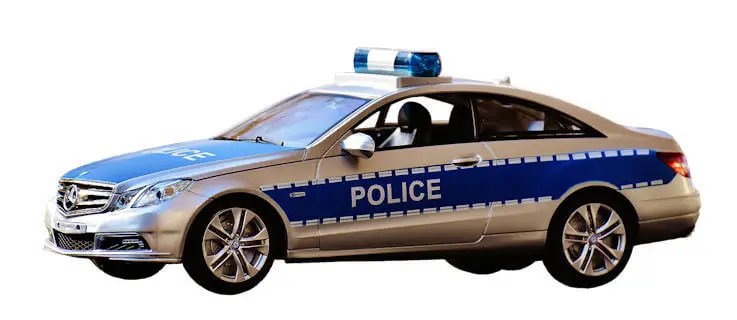 police car