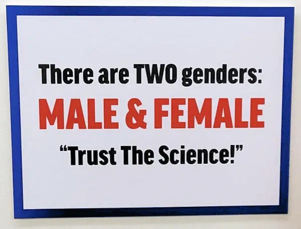 2 genders only