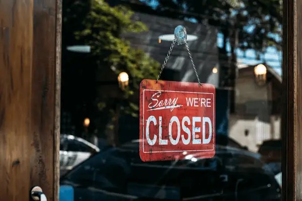Sorry We Are Closed