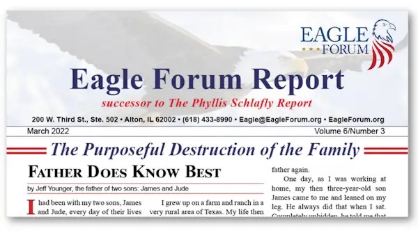 March 2022 Eagle Forum Report