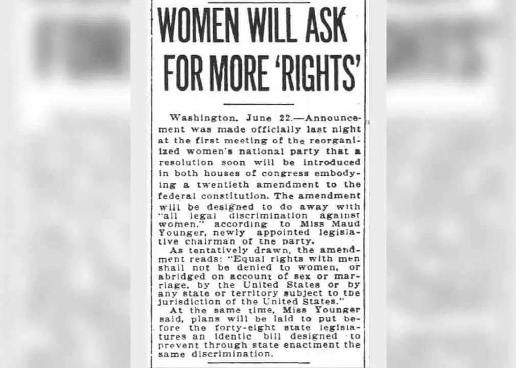 Women Will Ask For More Rights
