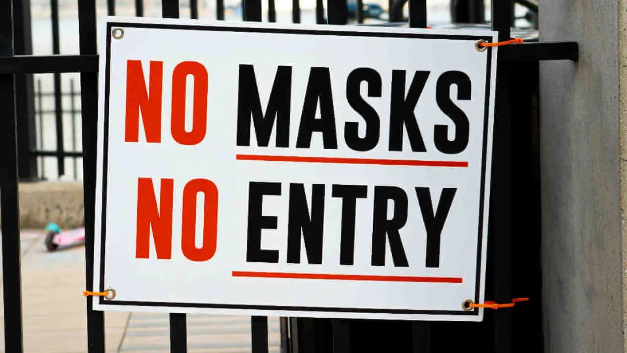 No Mask No Entry