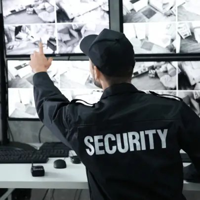 Monitor security guarding.