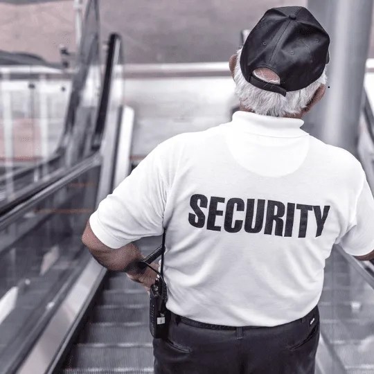 Security guard being a private patrol operator.