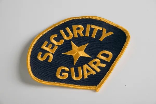 A security badge received by a licensed security officer to use.