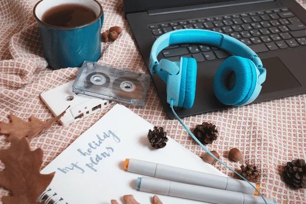 A student's desk.