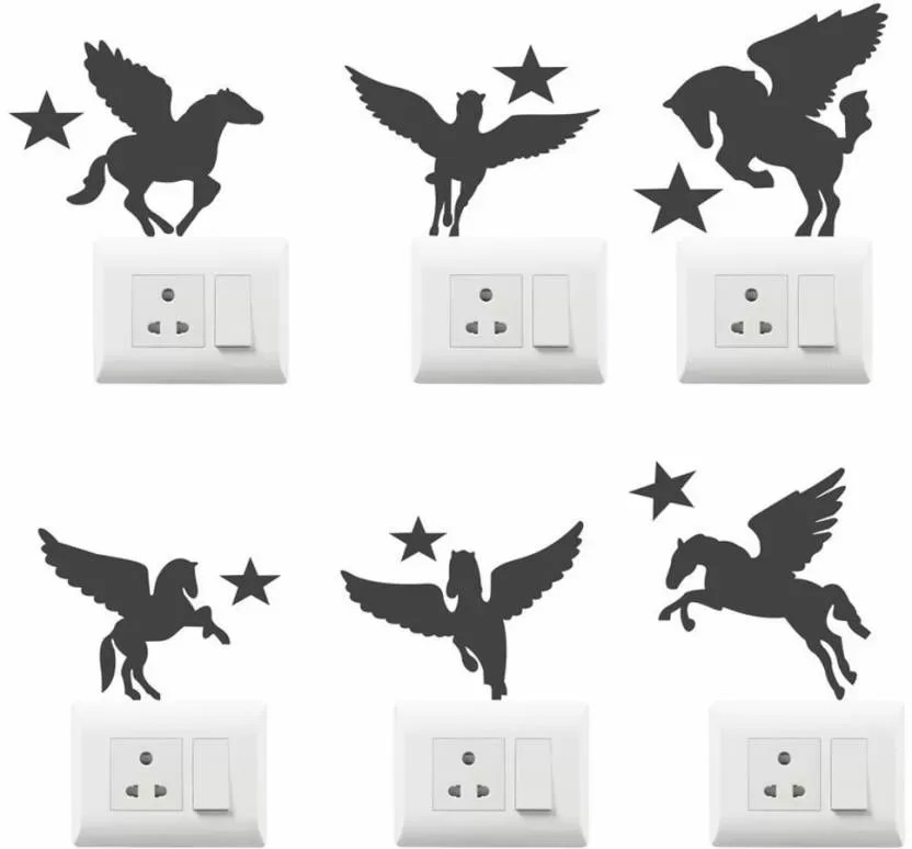 yadav sticker 15 cm Switch board sticker Self Adhesive Sticker  (Pack of 1)