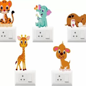 YS 60 cm decorative abstract fridge wrap poster self adhesive fridge sticker (60x160)cm Self Adhesive Sticker  (Pack of 1)