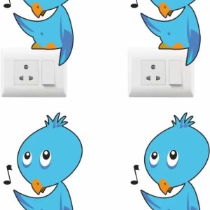 yadav sticker 15 cm Switch board sticker Self Adhesive Sticker  (Pack of 1)