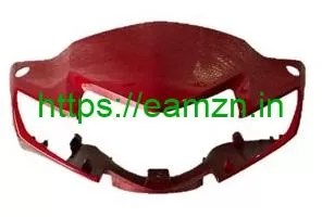 Ultra Headlight Visor For Activa 5g Sparten Red
