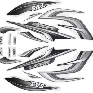 Ultra Full Sticker Kit For STAR SPORTS T3 BLACK GREY
