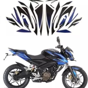 Ultra Full Sticker Kit For PULSAR NS 200 BLACK BLUE