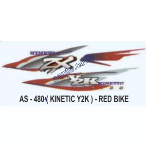 Ultra Full Sticker Kit For Y2K RED