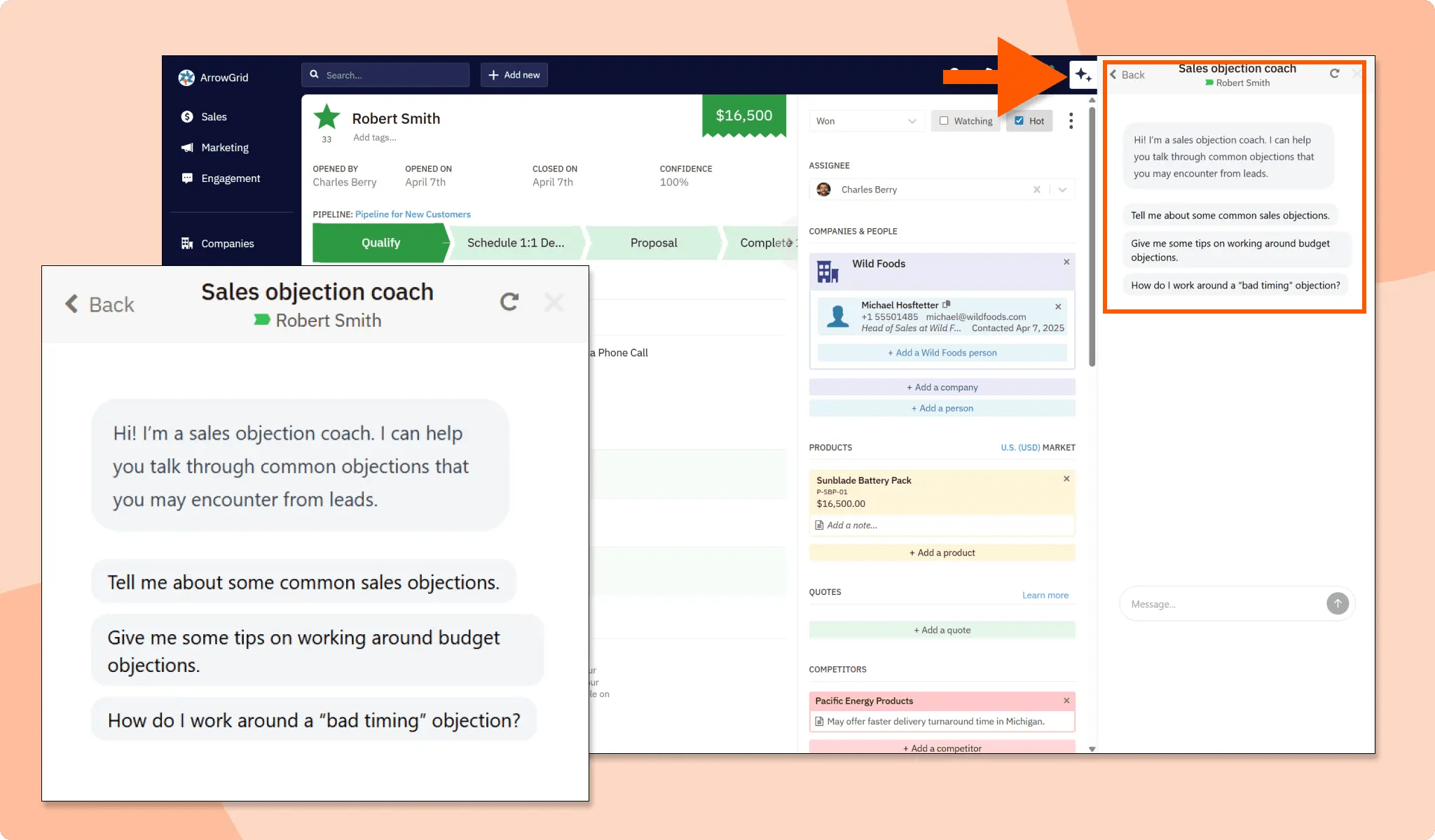 Ai Agents For Crm Nutshell Helps You Increase Productivity - 4K Colorful Designs for Desktop