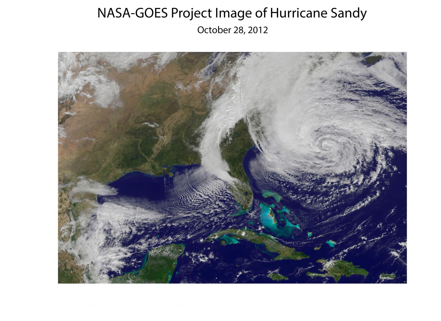 Superstorm sandy -- satellite [image]