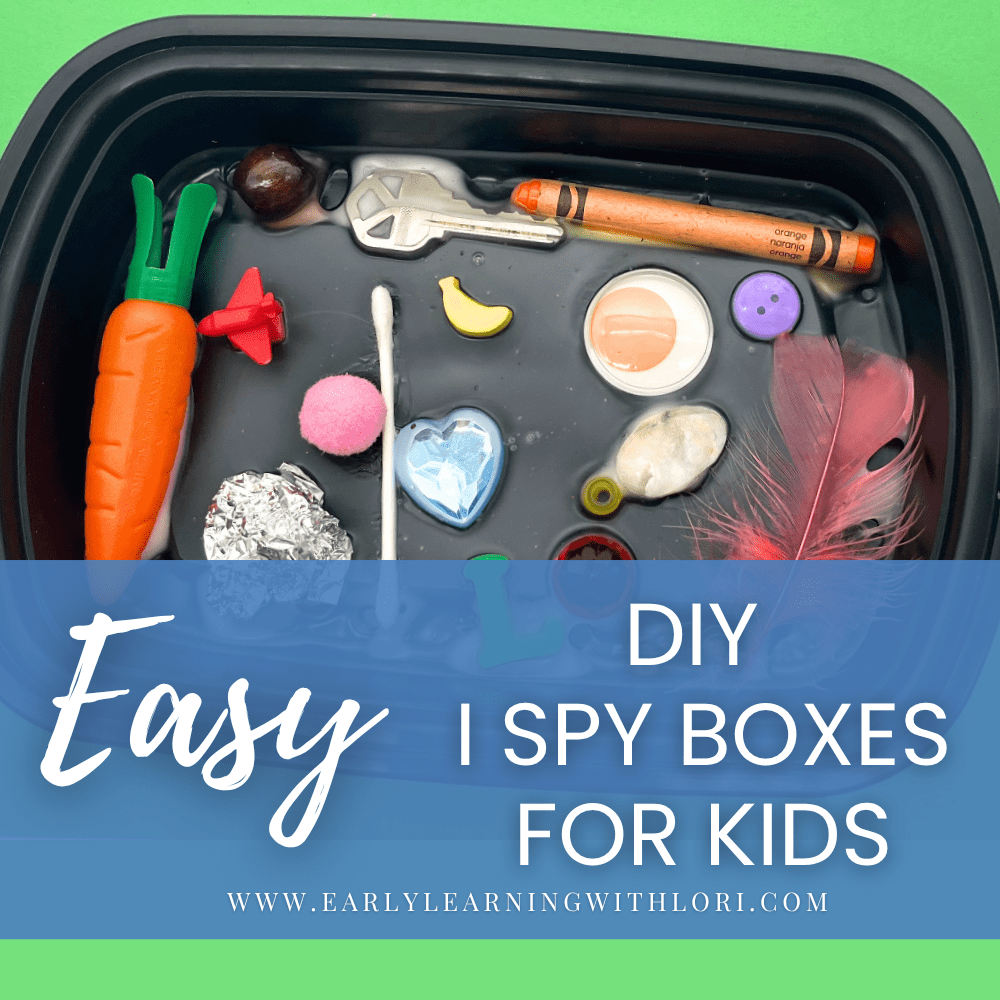 DIY I Spy Boxes for Kids