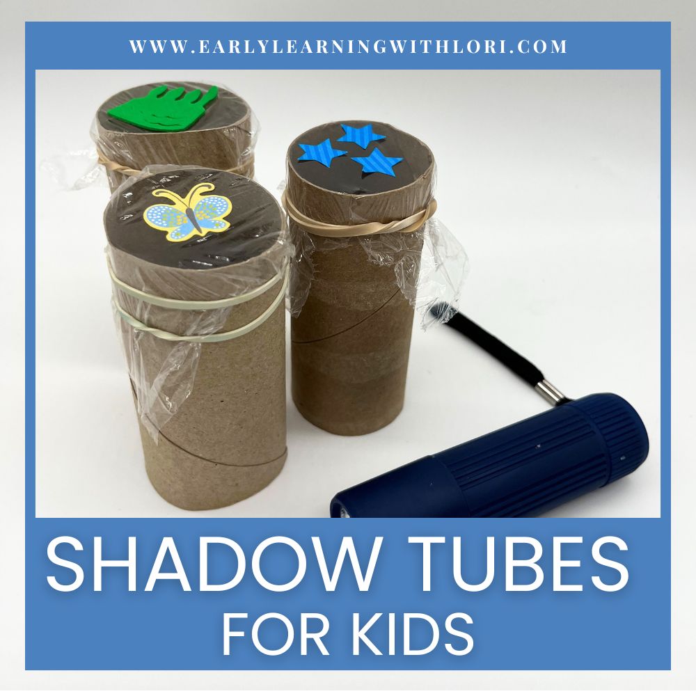 shadow tubes for preschoolers craft