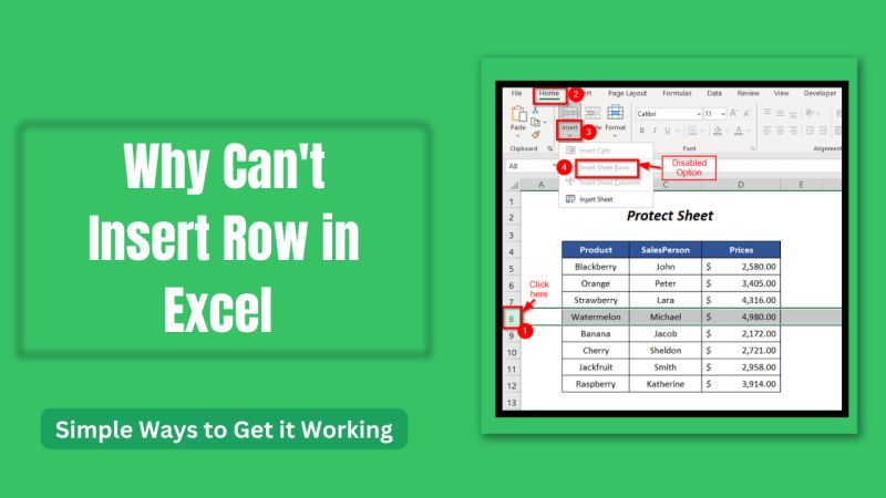 Can T Insert Column In Excel Troubleshooting And Solutions Earn And Excel - High Quality 4K Landscape Illustrations | Free Download
