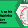 How To Scrape Data From A Website Into Excel – Web Scrapping - Earn And ...