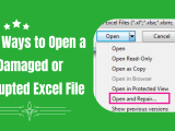 Xlsx Viewer For Corrupted Microsoft Excel Files