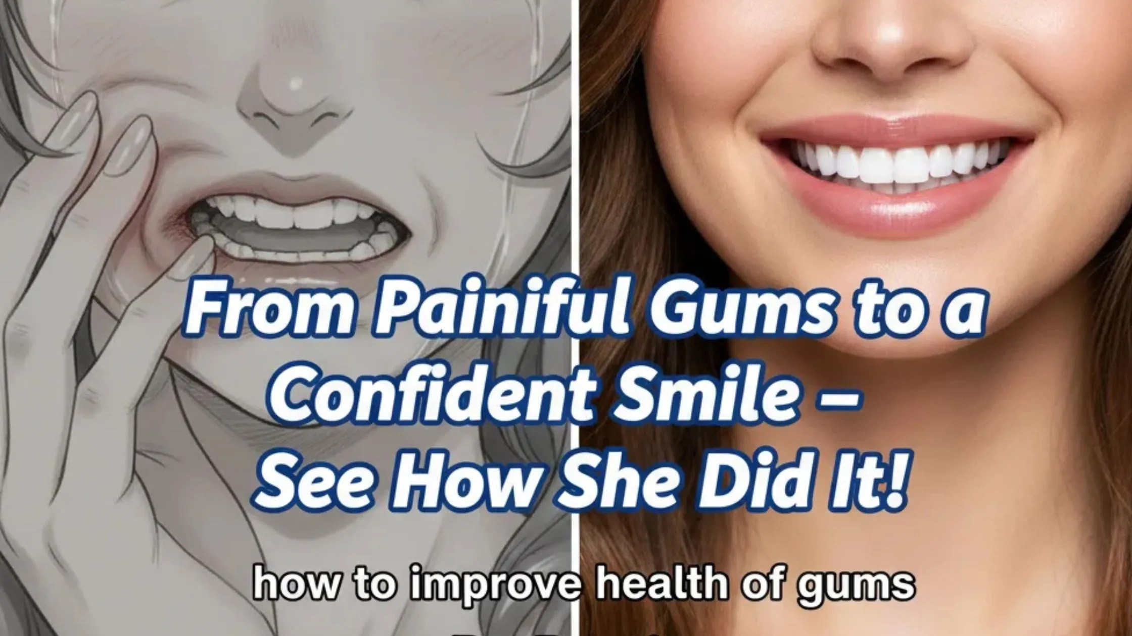 comparing harsh mouthwash vs natural ProDentim formula for healthy teeth and gums — learn how to improve health of gums safely.