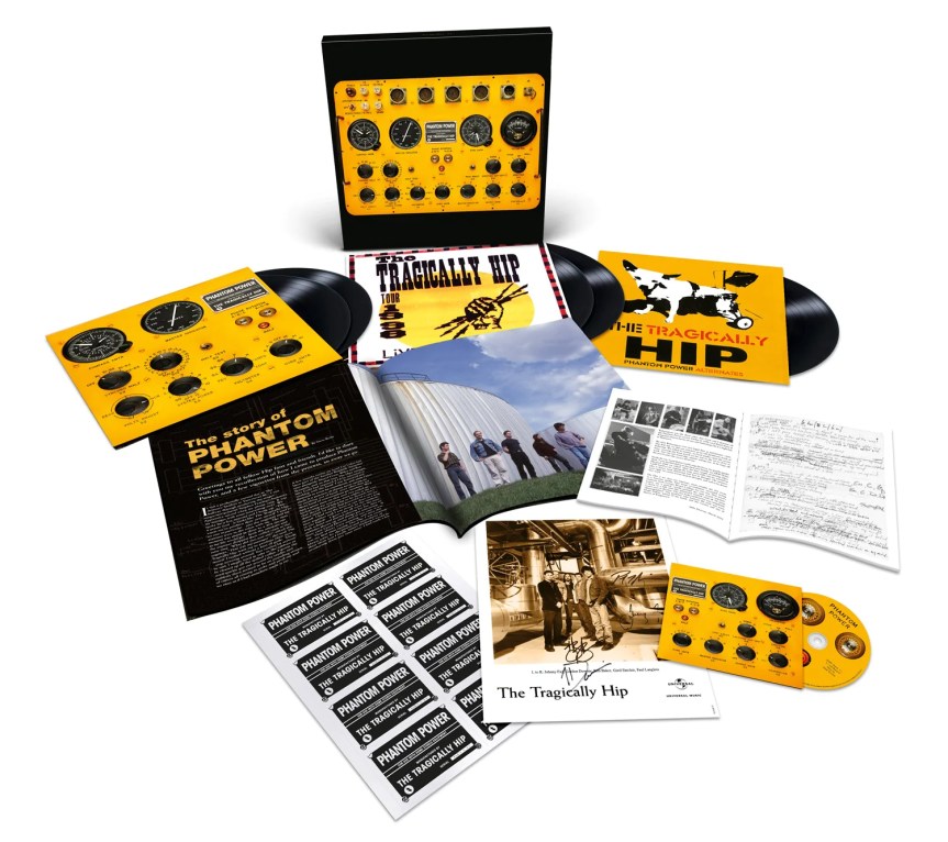 Tragically Hip Phantom Power 25th anniversary box set Archives