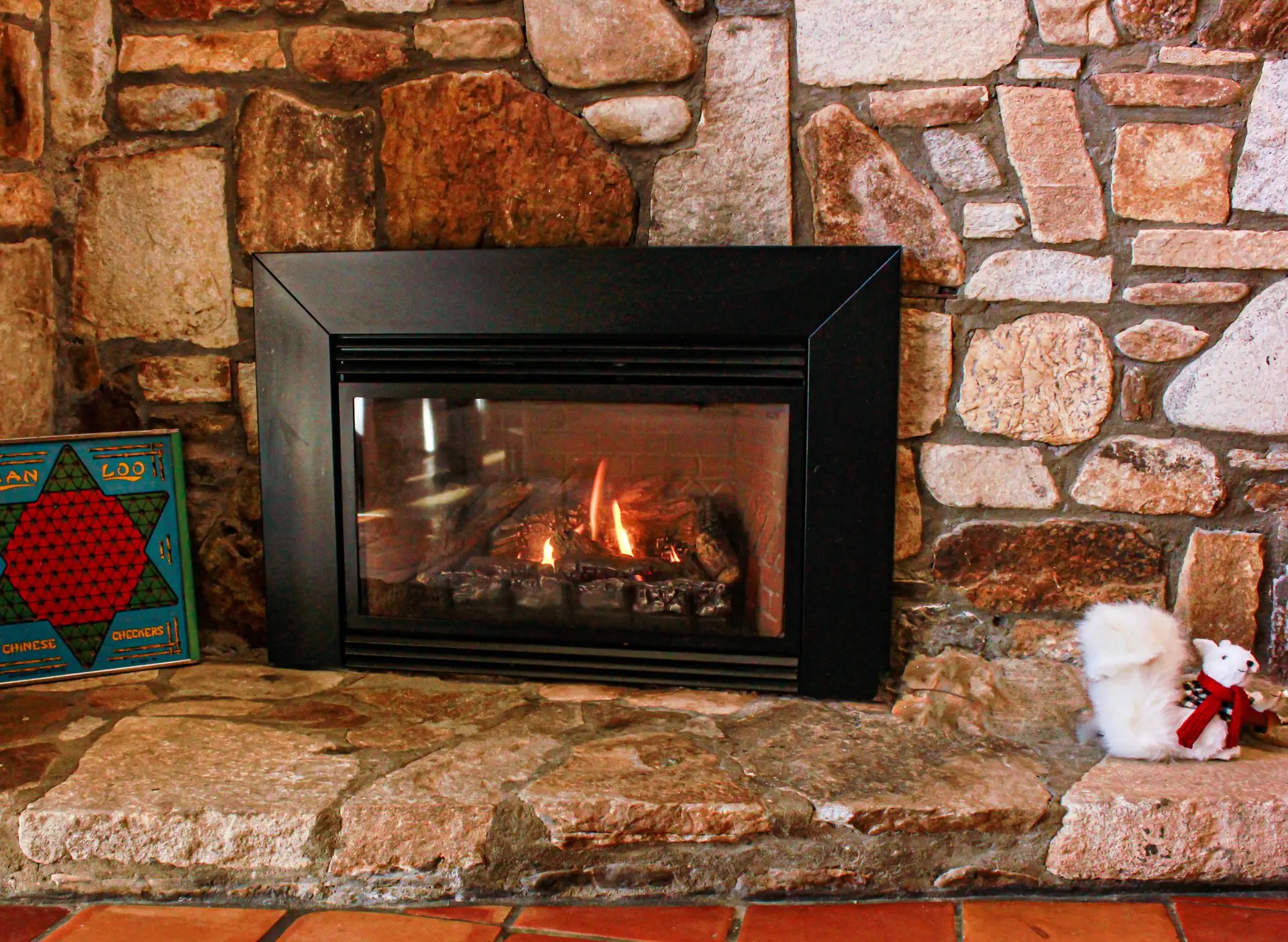 East Cottage Fireplace