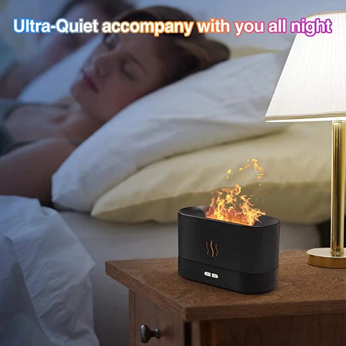 Flame Humidifier and Aroma Diffuser Ease Shopping