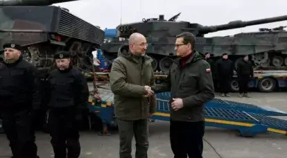 Leopard 2A4 tank train spotted in Odessa