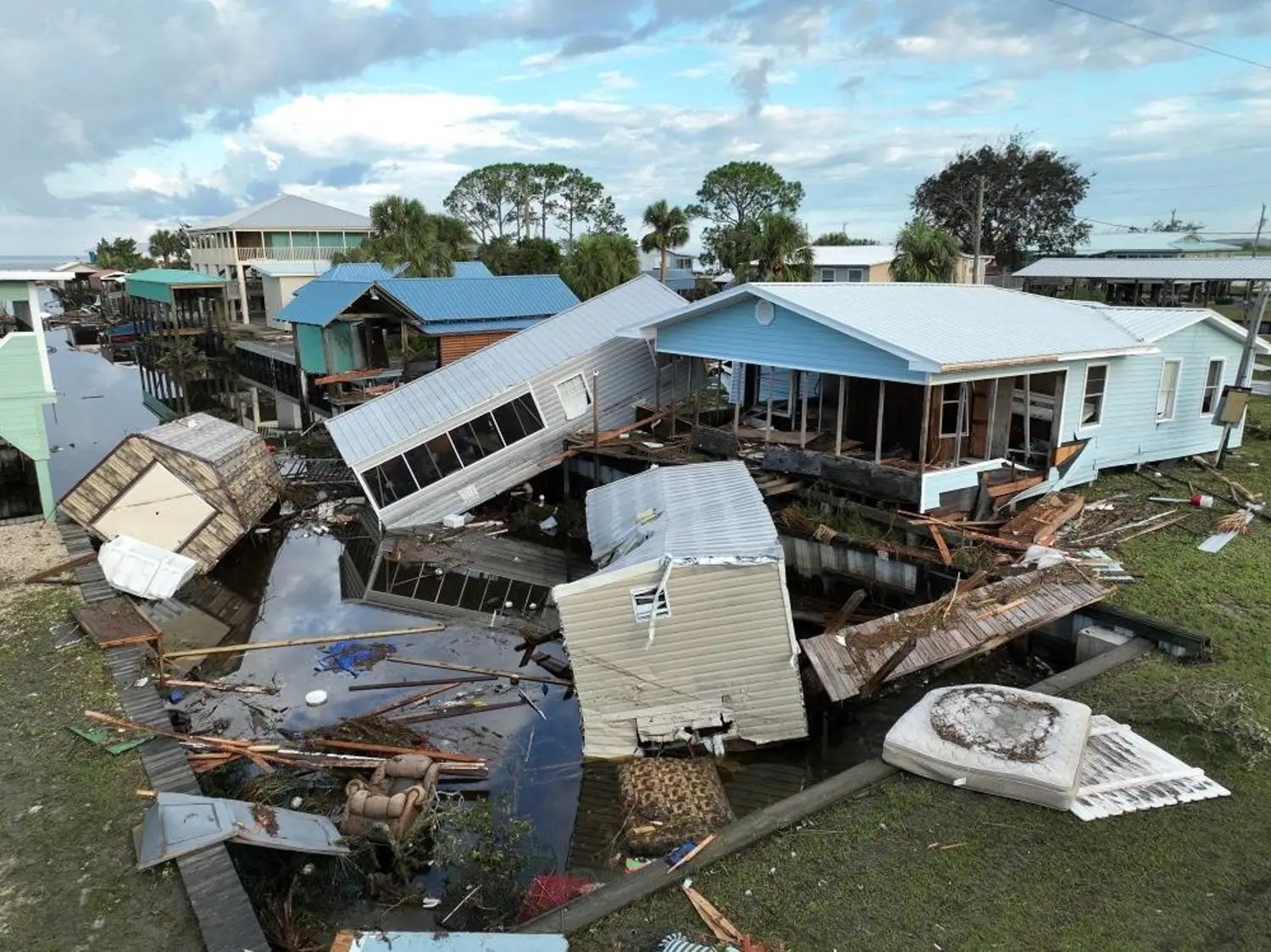 Tropical Storm Idalia leaves trail of destruction in Florida and the Carolinas