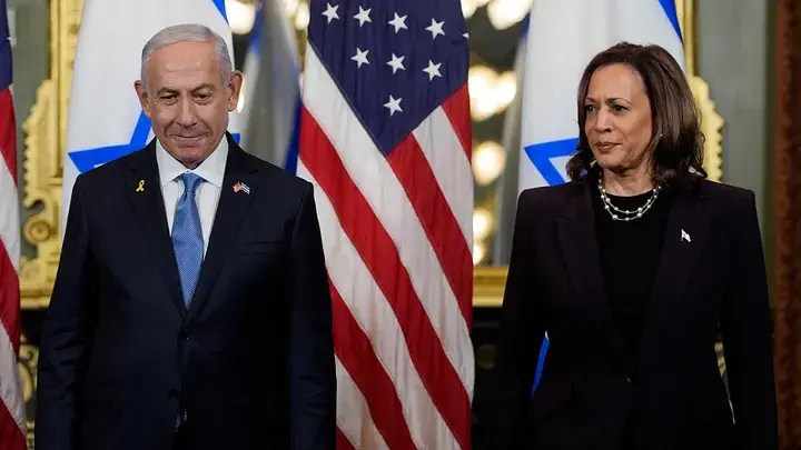 Kamala Harris Israel Iran genocide Palestine Gaza war Hamas hezbollah