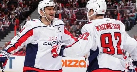 Six points Kuznetsov and Ovechkin helped