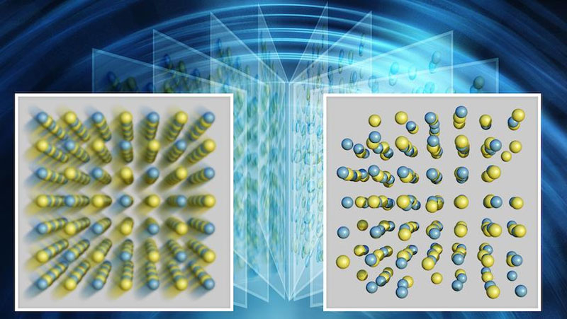 American researchers have engineered a camera with the capacity to record the oscillation of atoms