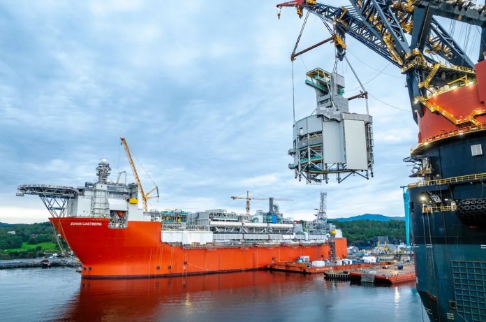 Johan Castberg FPSO, Hammerfest Johan Castberg FPSO prepares for production near Hammerfest