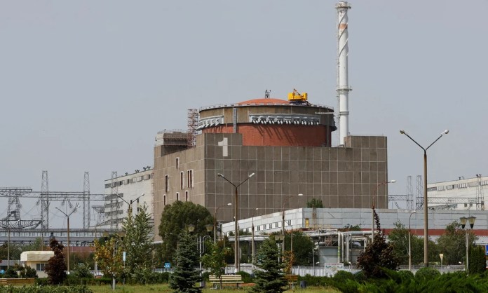 ZNPP On Diesel: Extended Grid Outage Raises Safety Concerns Zaporizhzhia Nuclear Power Plant with high-voltage lines during extended grid outage