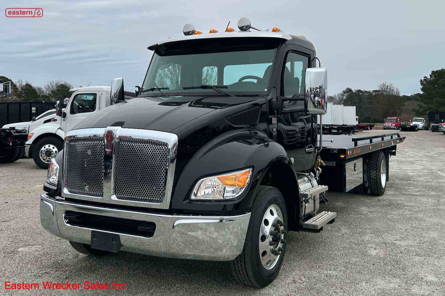 2025 Kenworth T280 with 22ft Jerr-Dan SRR6T-WLP Steel Carrier and